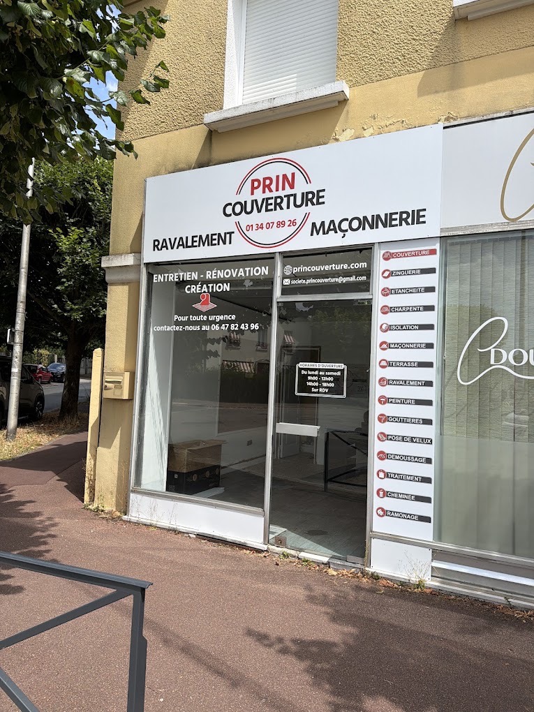 La devanture de l’entreprise PRIN COUVERTURE