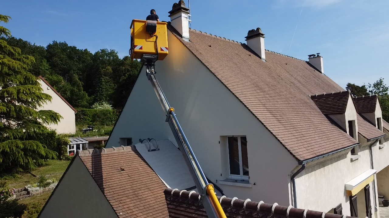 Intervention en nacelle sur un pignon